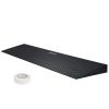 1.2" Rise Cuttable Threshold Ramp for Sweeping Robot, 35.4" Wide Natural Rubber Wheelchair Ramp