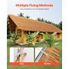 Artificial Thatch Grass Roof, 1.3 x3.2 ft Mexican Style Tiki Bar Hut Skirt Thatch Roofing Roll, Waterproof & Fire-Resistant