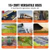 Driveway Fabric, 15x20FT Non Woven Geotextile Fabric for Landscaping, Heavy Duty Garden Weed Barrier Fabric, 4OZ Landscape Fabric