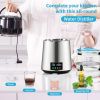 1.1 Gal Water Distiller, 0.3 Gal/H, 750W Distilled Water Maker Machine 0-99H Timing Set Temp Display