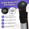 Sous Vide Cooker 1100W. Professional Thermal Immersion Circulator Cooker with Adjustable Clamp. Sous Vide Machines with Digital Timer. Ultra Quiet Sou