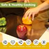 Stainless Steel Cutting Board with Lip for Kitchen Chopping Boards for Countertop Large Metal Cutting Board over Sink Suitable for Meat Fruits Vegetab